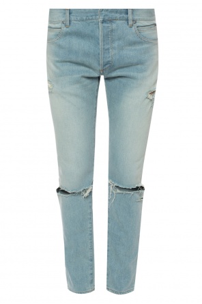 Jeansy z dziurami, zdjęcie 1 Jeansy z dziurami od Balmain